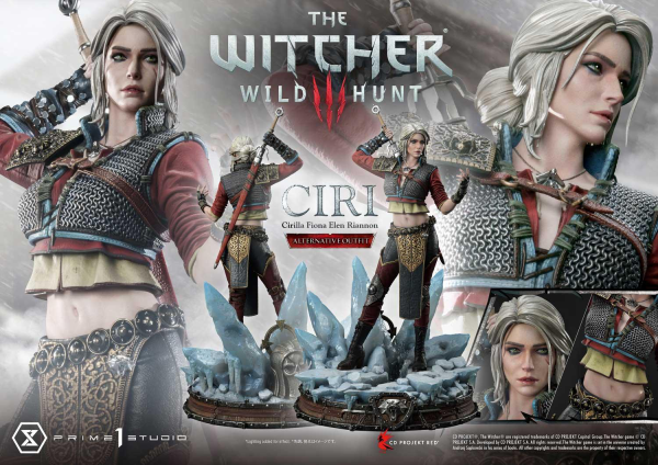 Prime 1 Studio Premium Masterline The Witcher 3: Wild Hunt Ciri Fiona Elen Riannon Alternative Outfit(4580708038292)(4580708038292)