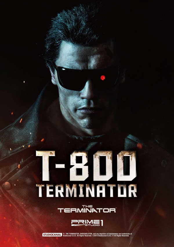 Prime 1 Studio High Definition Museum Masterline Black Label The Terminator (Film) T-800 Terminator(4582535941769)(4582535941769)