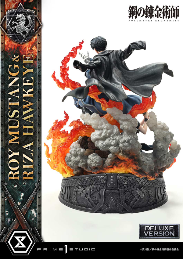 Prime 1 Studio Concept Masterline Fullmetal Alchemist Roy Mustang & Riza Hawkeye DX Bonus Version | 4580708049595