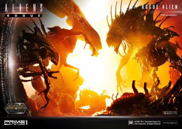 Prime 1 Studio Premium Masterline Aliens (Comics) Rogue Alien Battle Diorama EX Version | 4582535944852