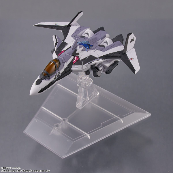 BANDAI Spirits VF-31F Siegfried (Messer Ihlefeld use) with Kaname Buccaneer(4573102641533)(4573102641533)