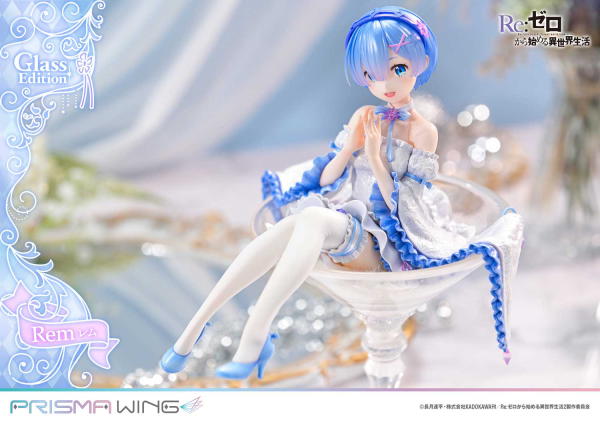 Prime 1 Studio PRISMA WING  Re:ZERO -Starting Life in Another World-  Rem Glass Edition  1/7 Scale Pre-Painted Figure | 4580708049502