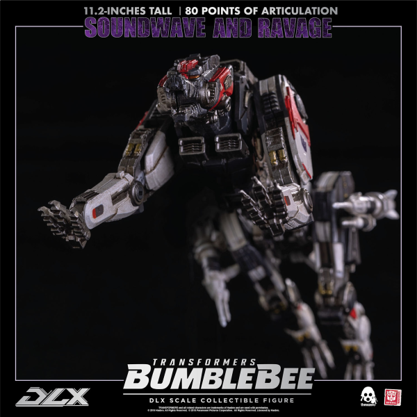 Three Zero Transformers: Bumblebee - DLX Soundwave and Ravage