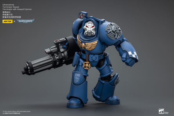 Joy Toy Ultramarines Terminator Squad Terminator with Assault Cannon | 6973130379947