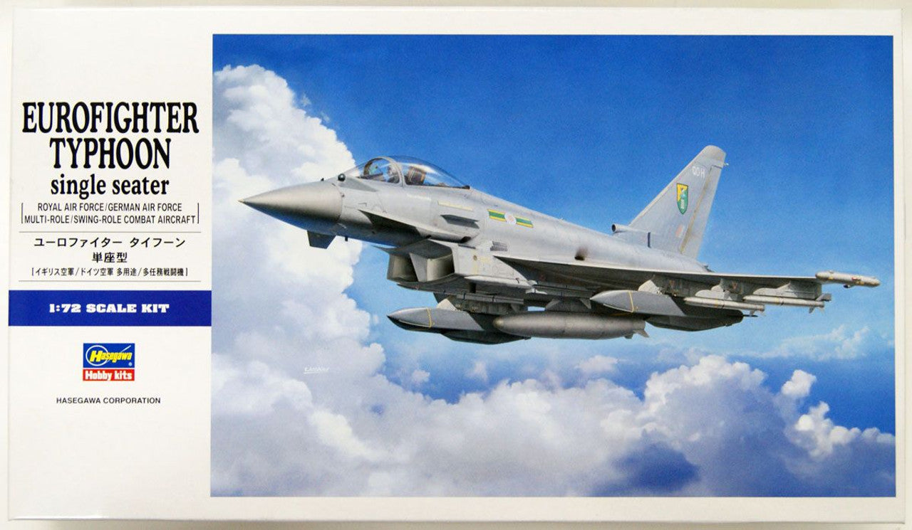 Hasegawa [E40] 1:72 EUROFIGHTER TYPHOON single seater