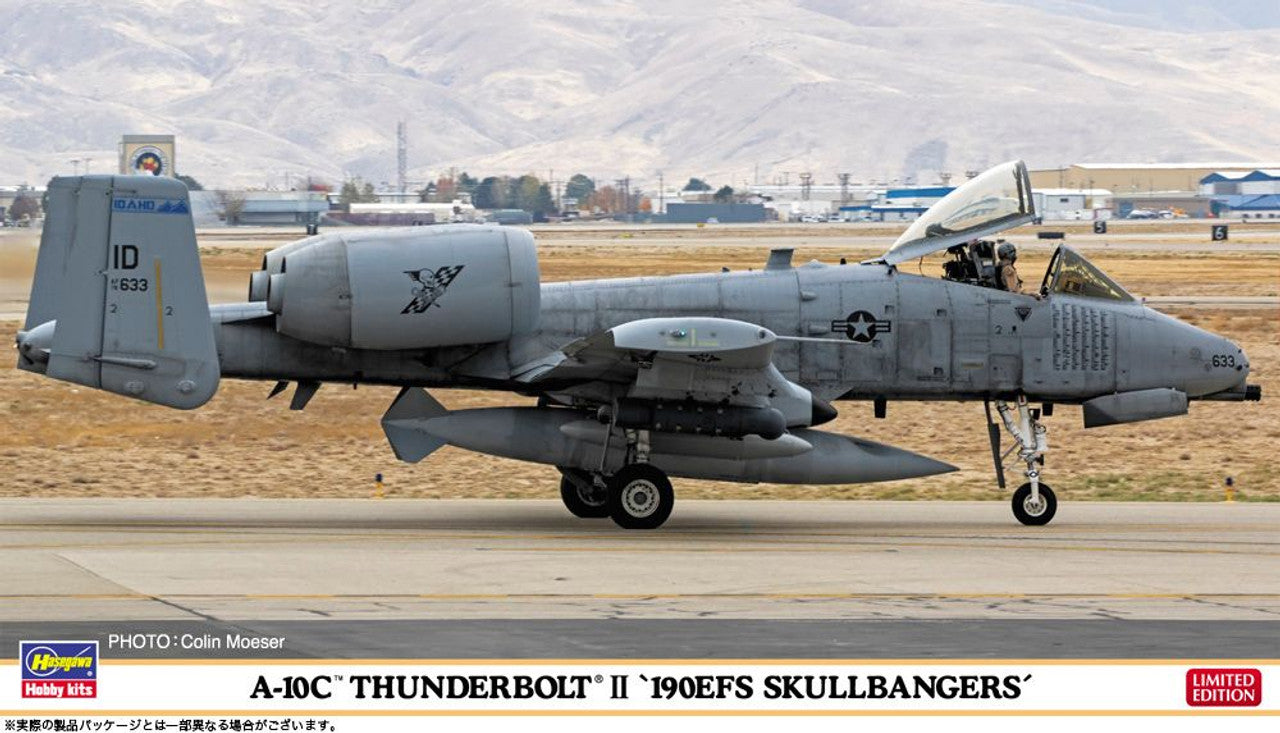 Hasegawa 1/72  A-10C THUNDERBOLT II "190EFS SKULLBANGERS