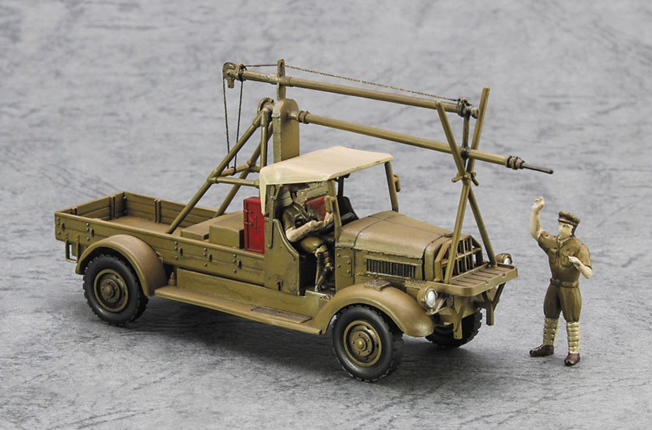 Hasegawa 1/72  Mitsubishi Ki51 TYPE 99 ASSAULT/TACTICAL RECON. PLANE (SONIA) w/STARTER TRUCK