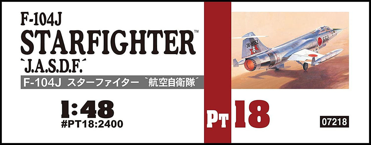 Hasegawa [PT18] 1:48 F-104J STARFIGHTER J.A.S.D.F.