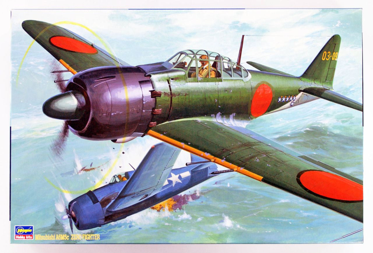 Hasegawa [ST4] 1:32 A6M5c ZERO FIGHTER TYPE 52 (ZEKE) (OLD KIT)