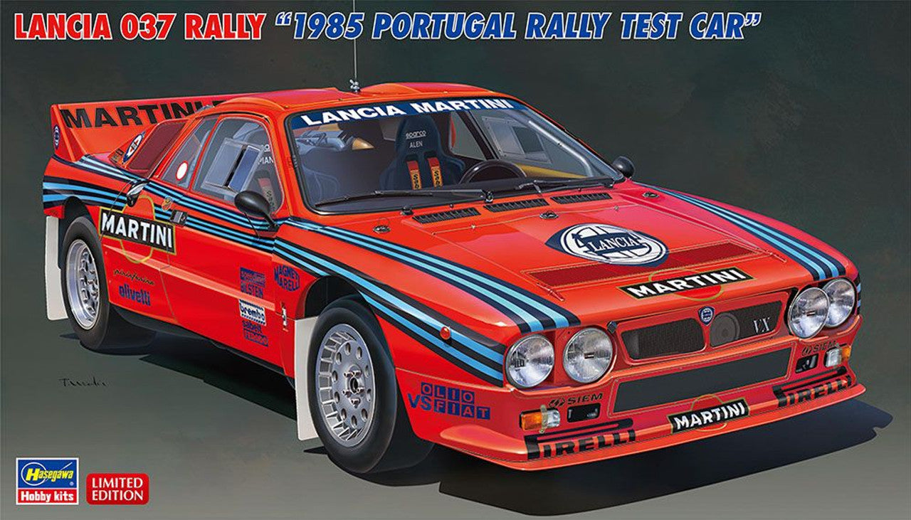 Hasegawa 1/24 LANCIA 037 RALLY 1985 PORTUGAL RALLY TEST CAR