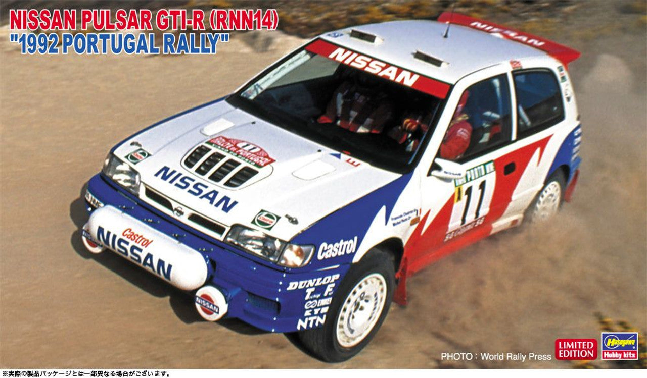 Hasegawa 1/24 NISSAN PULSAR GTI-R (RNN14) 1992 PORTUGAL RALLY