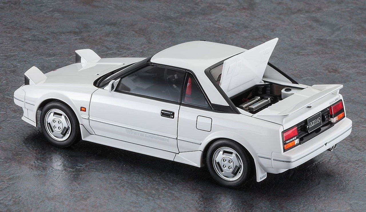 Hasegawa 1/24  TOYOTA MR2 (AW11) EARLY VERSION WHITE LANNER(4967834206564)