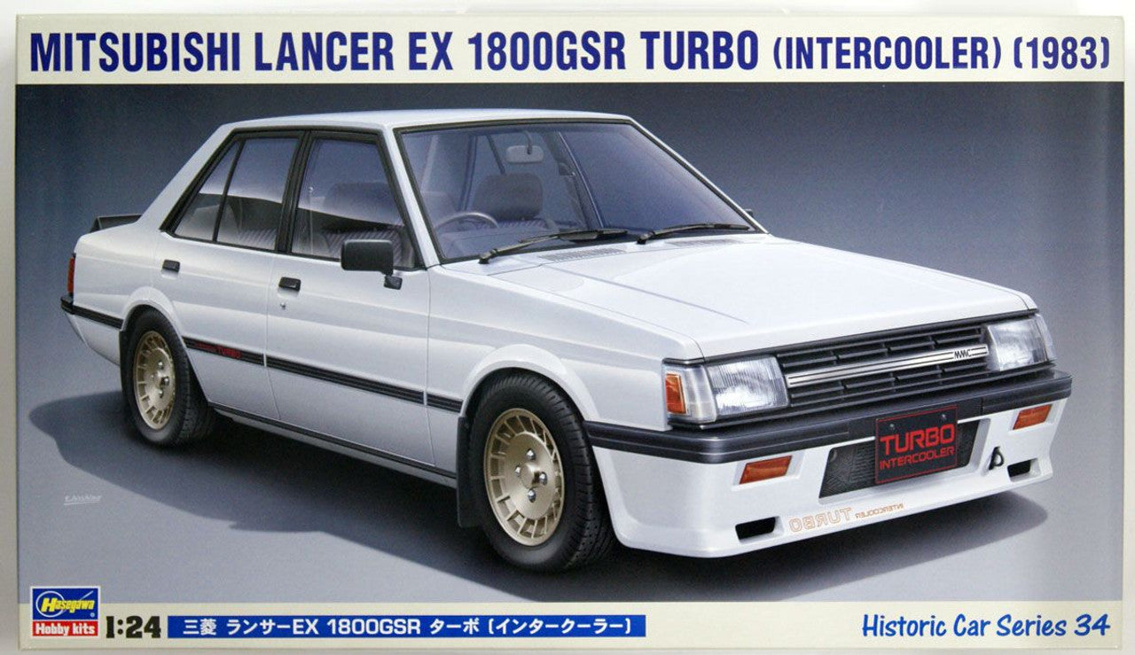 Hasegawa [HC34] 1:24 MITSUBISHI LANCER EX 1800GSR TURBO (INTERCOOLER)(4967834211346)