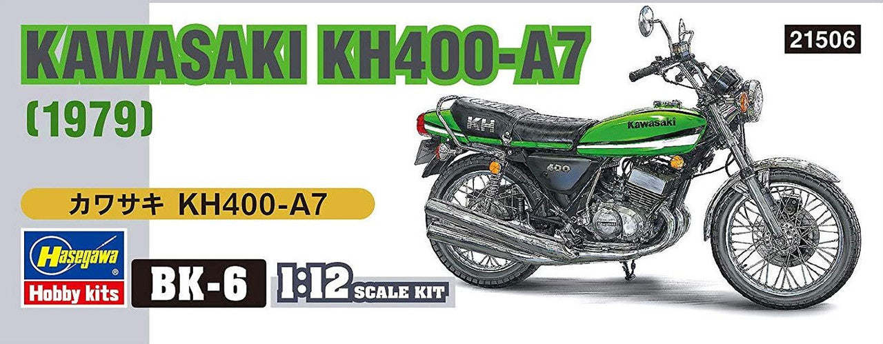 Hasegawa [BK6] 1:12 KAWASAKI KH400-A7