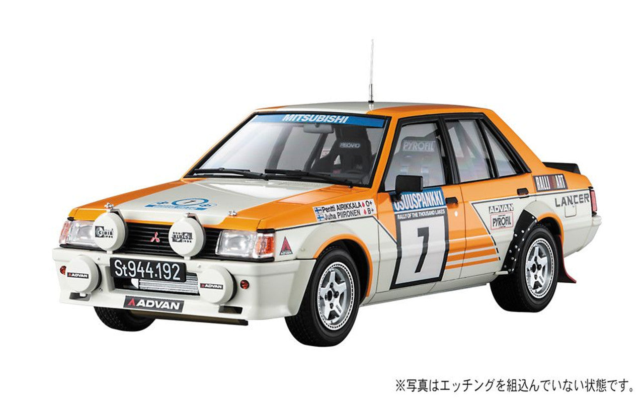 Hasegawa 1/24  MITSUBISHI LANCER EX 2000 TURBO "1982 1000 LAKES RALLY DETAIL UP VERSION"