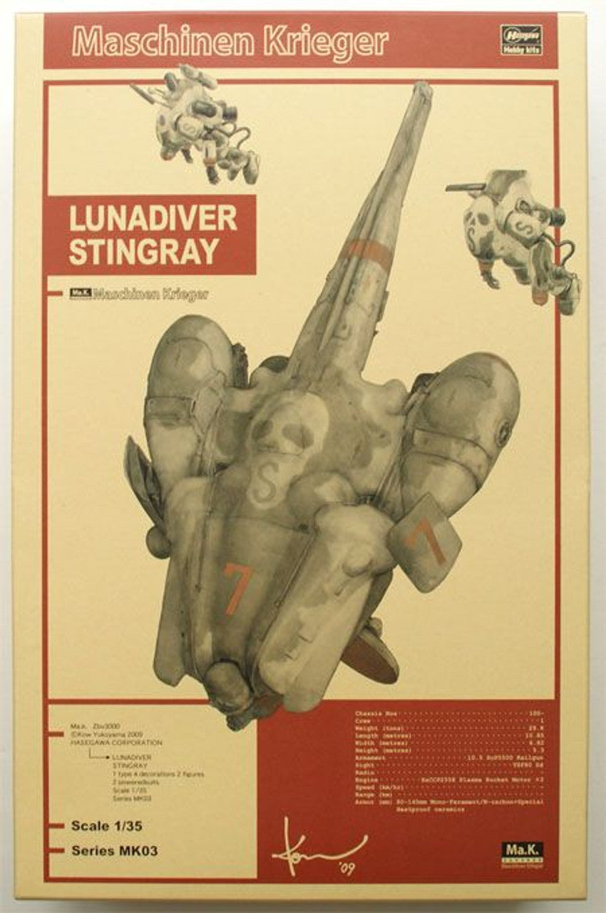 Hasegawa [MK03] 1:35 LUNADIVER STINGRAY