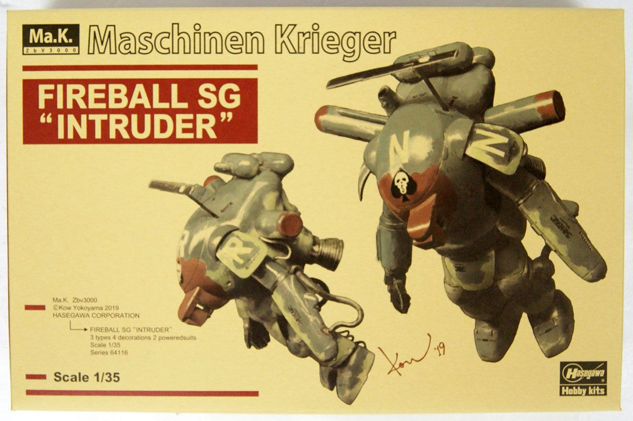 Hasegawa 1/35 FIREBALL SG "INTRUDER"  (Two kits in the box)