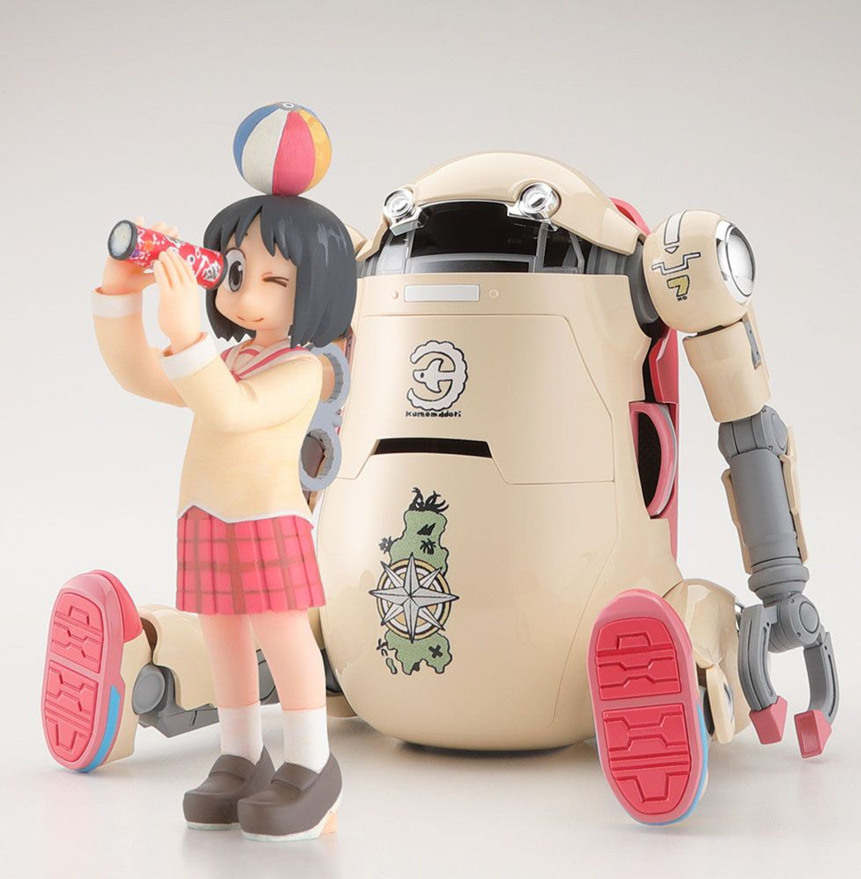 Hasegawa 1/20  20 MechatroWeGo No.06 nichijou collab “Warm”+ Nano Shinonome