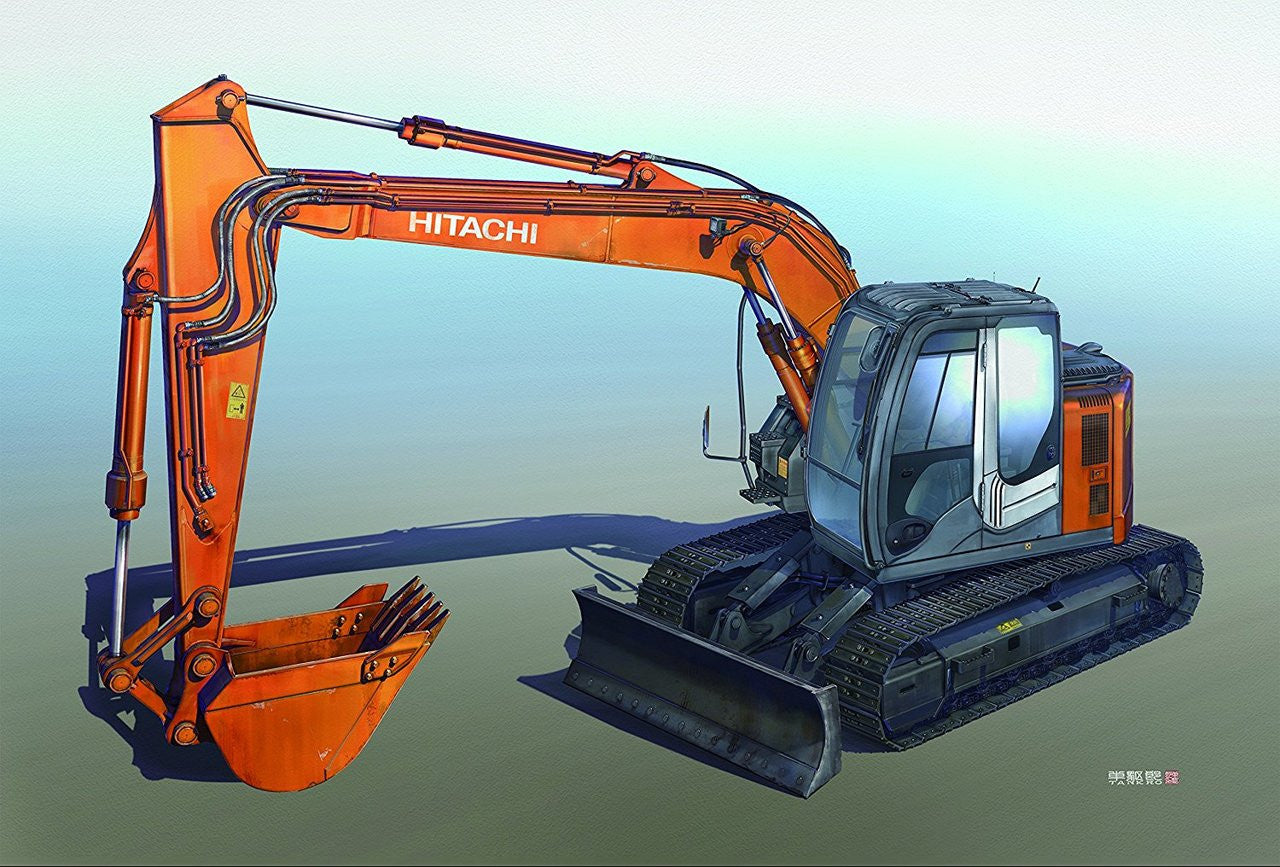 Hasegawa [WM01] 1:35 HITACHI EXCAVATOR ZAXIS 135US