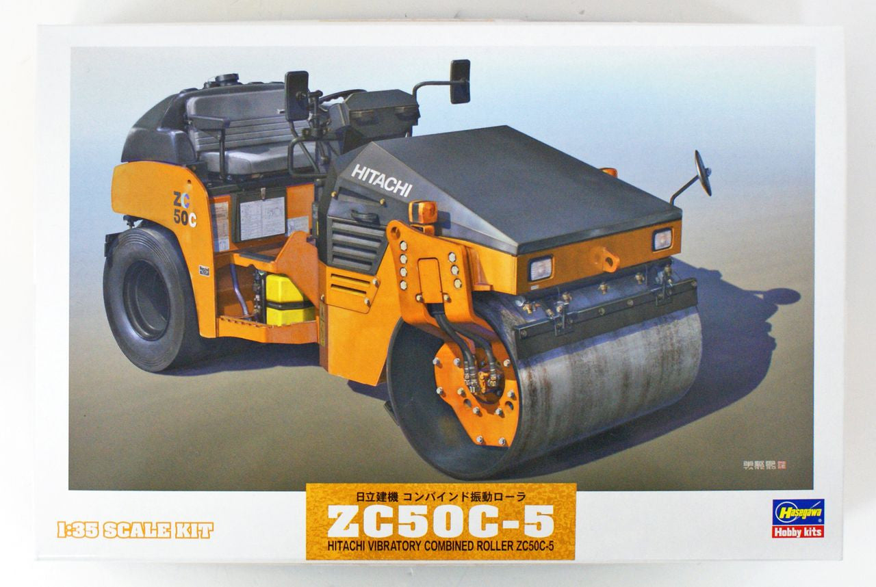 Hasegawa [WM02] 1:35 HITACHI VIBRATORY COMBINED ROLLER ZC50C-5