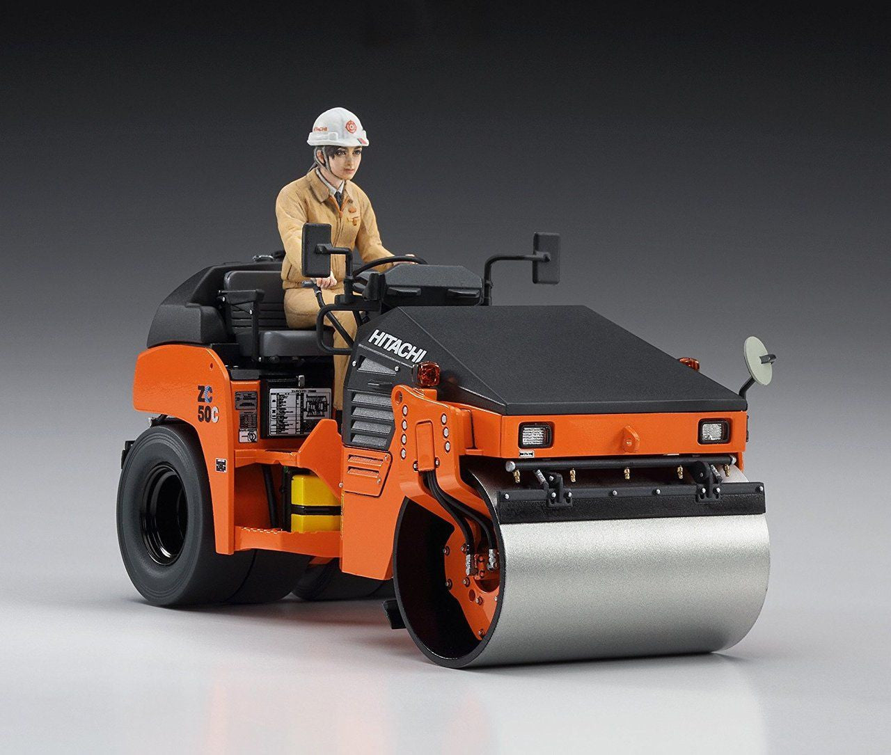 Hasegawa [WM02] 1:35 HITACHI VIBRATORY COMBINED ROLLER ZC50C-5