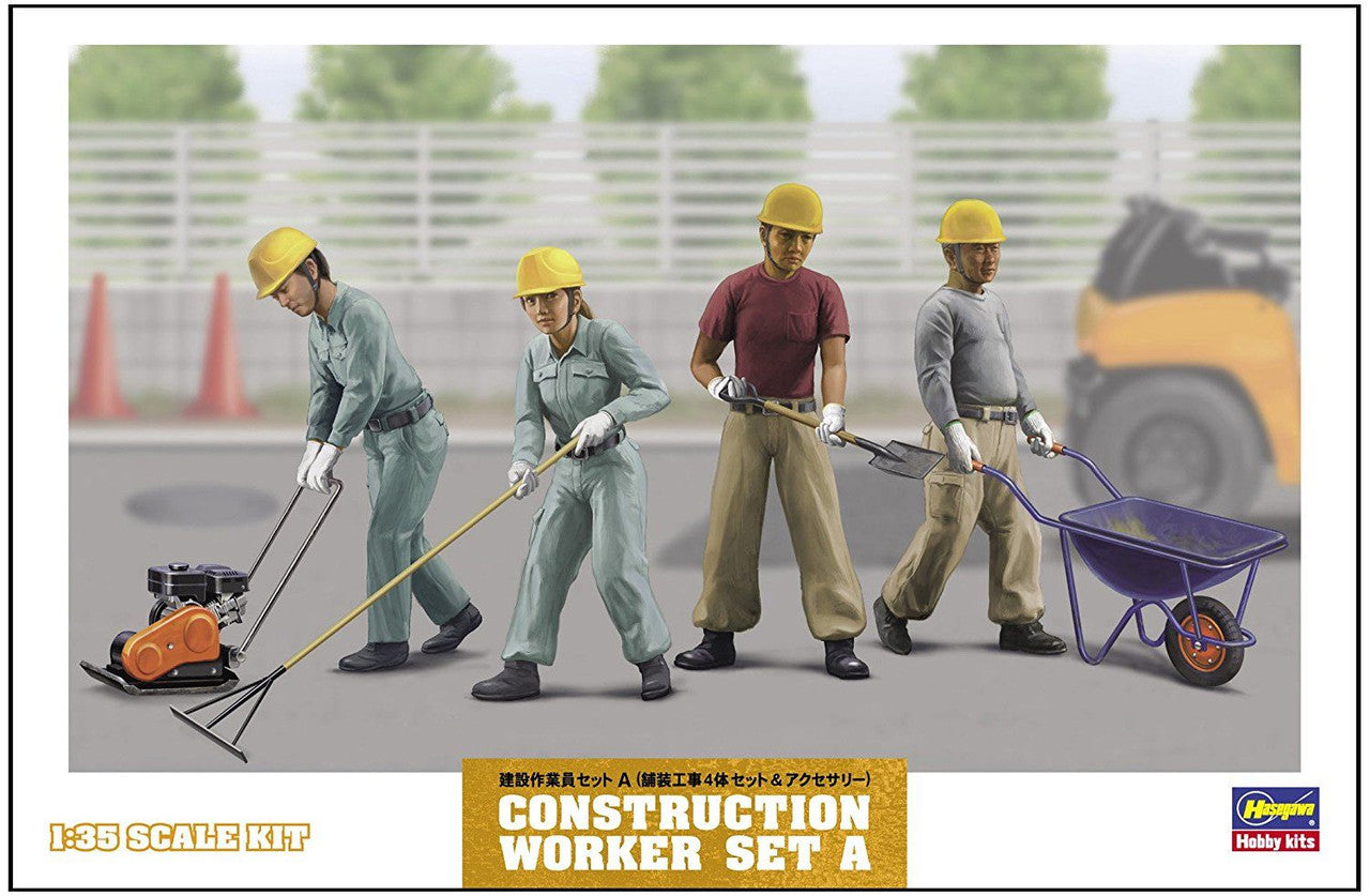 Hasegawa [WM03] 1:35 CONSTRUCTION WORKER SET A