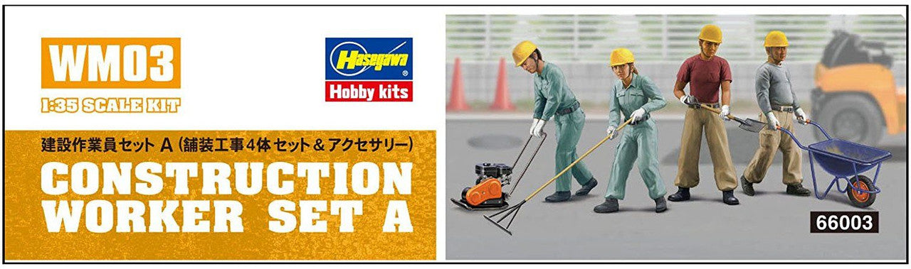 Hasegawa [WM03] 1:35 CONSTRUCTION WORKER SET A