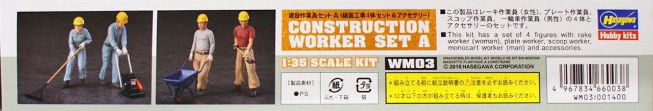 Hasegawa [WM03] 1:35 CONSTRUCTION WORKER SET A