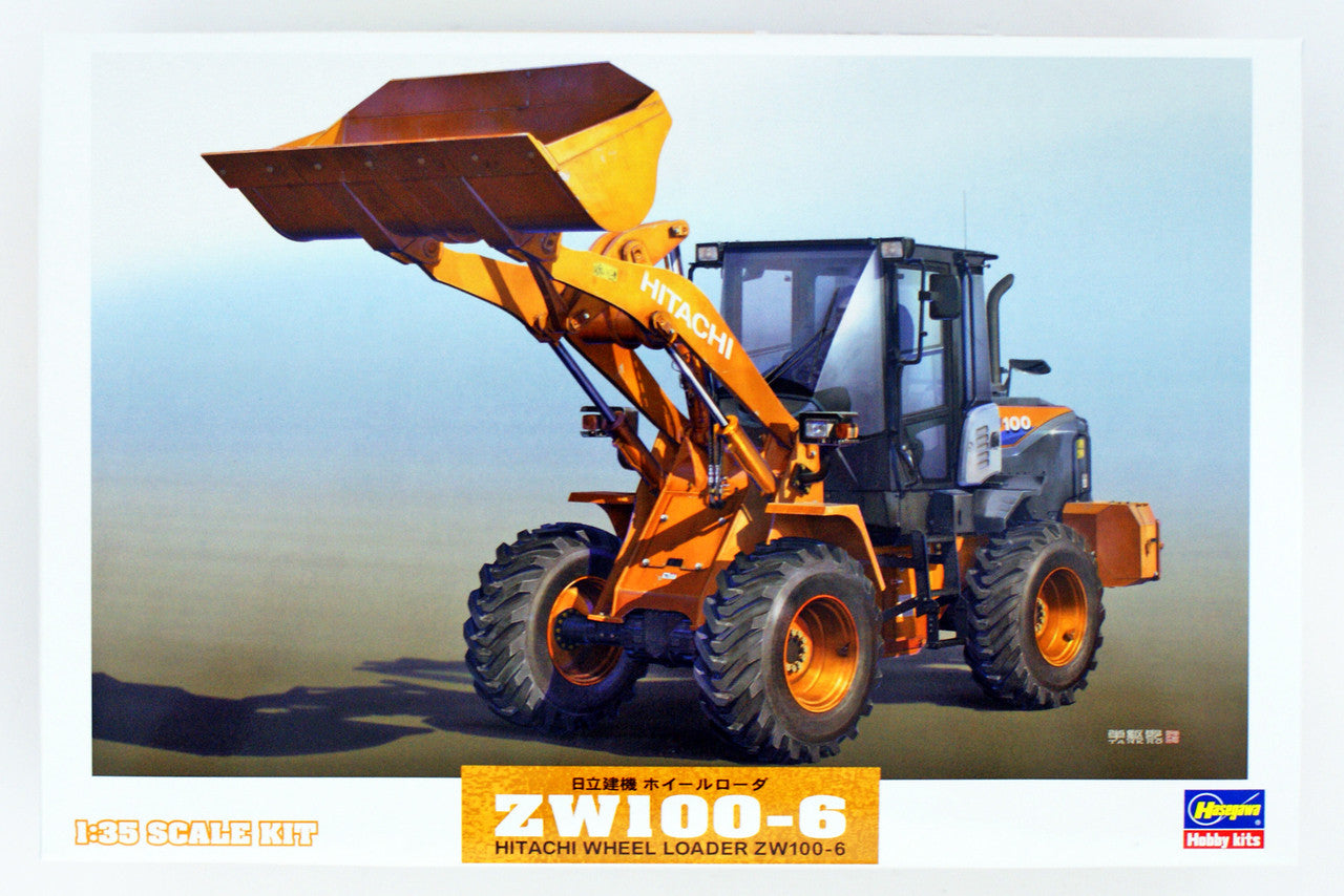 Hasegawa [WM04] 1:35 HITACHI WHEEL LOADER ZW100-6