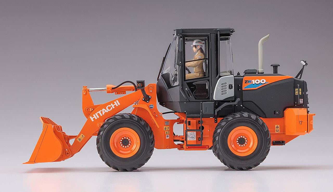 Hasegawa [WM04] 1:35 HITACHI WHEEL LOADER ZW100-6