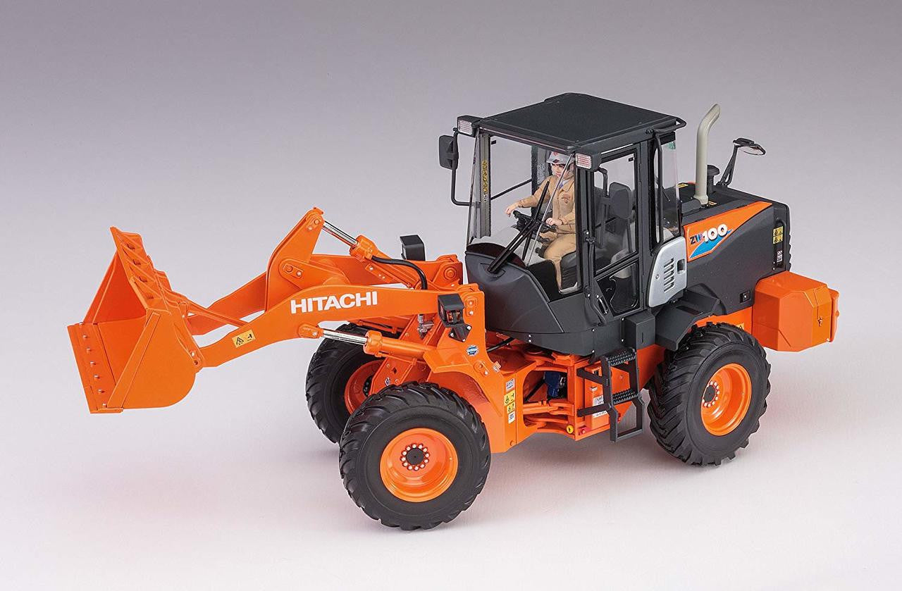 Hasegawa [WM04] 1:35 HITACHI WHEEL LOADER ZW100-6