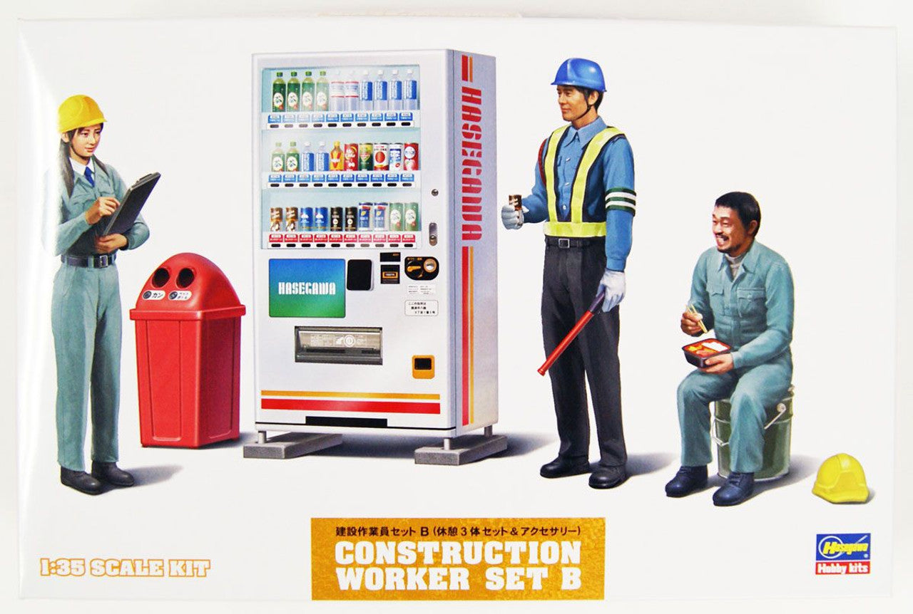 Hasegawa [WM06] 1:35 CONSTRUCTION WORKER SET B
