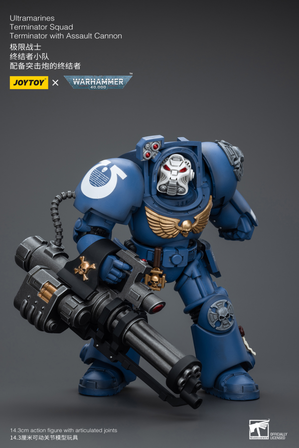 Joy Toy Ultramarines Terminator Squad Terminator with Assault Cannon