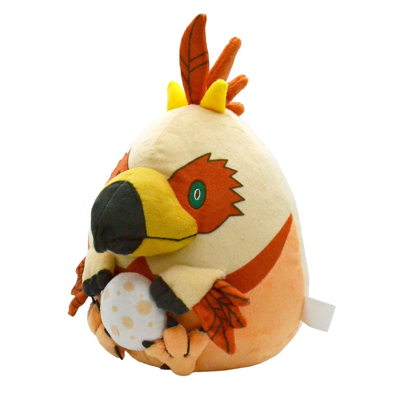 CAPCOM Monster Hunter Fluffy Eggshaped Plush Kulu-Ya-Ku