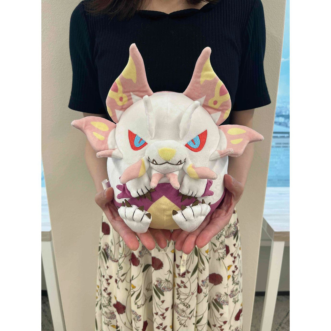 CAPCOM Monster Hunter Fluffy Eggshaped Plush Mizutsune