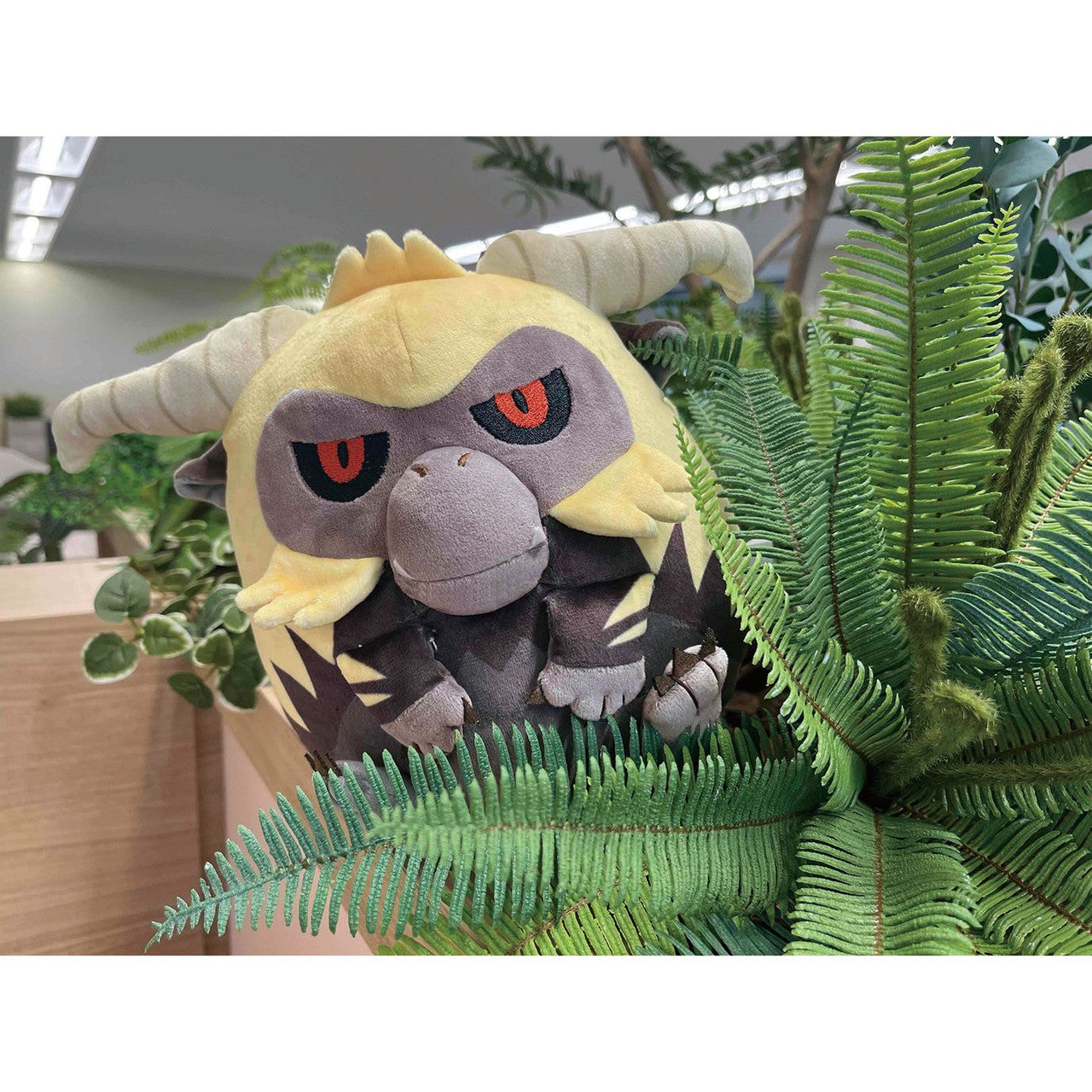 CAPCOM Monster Hunter Fluffy Eggshaped Plush Furious Rajang