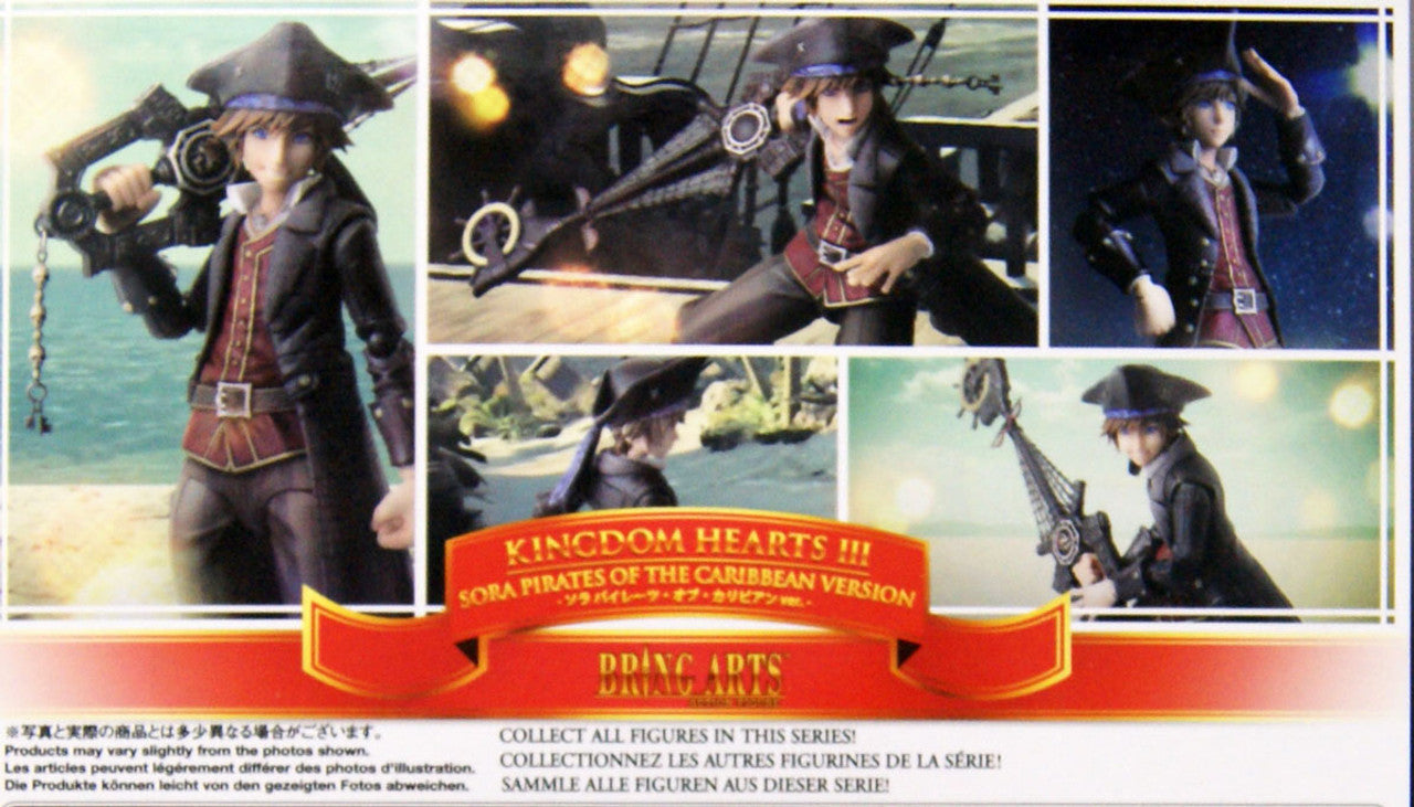 SQUARE ENIX KINGDOM HEARTS III BRING ARTS SORA: Pirates of the Caribbean Version