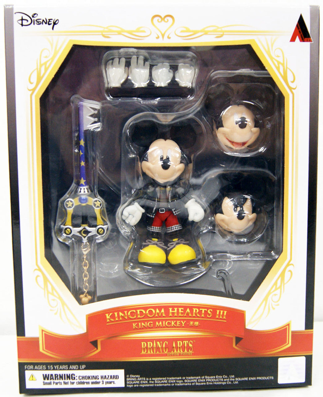 SQUARE ENIX KINGDOM HEARTS III BRING ARTS KING MICKEY