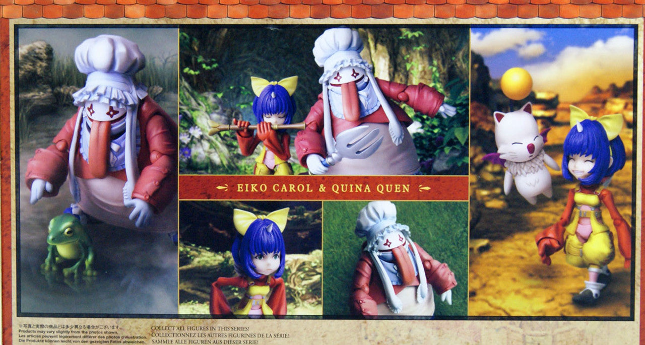 SQUARE ENIX FINAL FANTASY IX BRING ARTS EIKO CAROL & QUINA QUEN