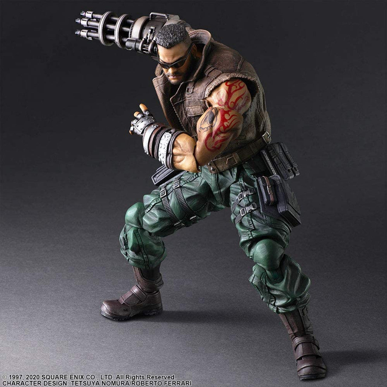 SQUARE ENIX FINAL FANTASY® VII REMAKE PLAY ARTS -KAI- ™ BARRET WALLACE Ver. 2