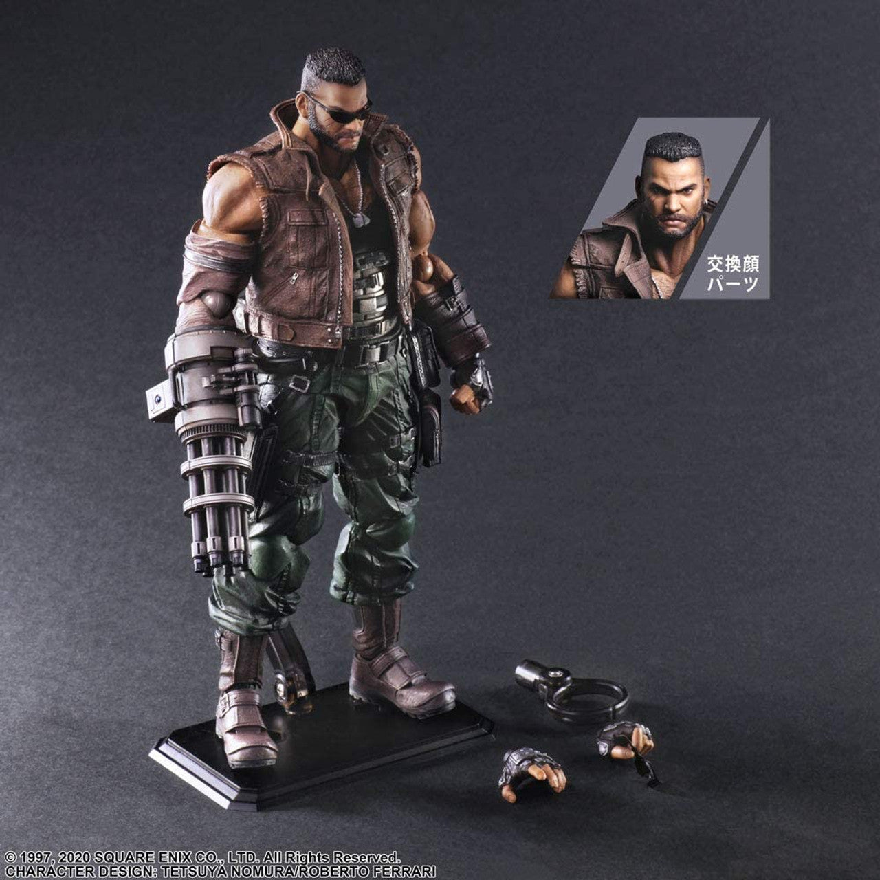 SQUARE ENIX FINAL FANTASY® VII REMAKE PLAY ARTS -KAI- ™ BARRET WALLACE Ver. 2