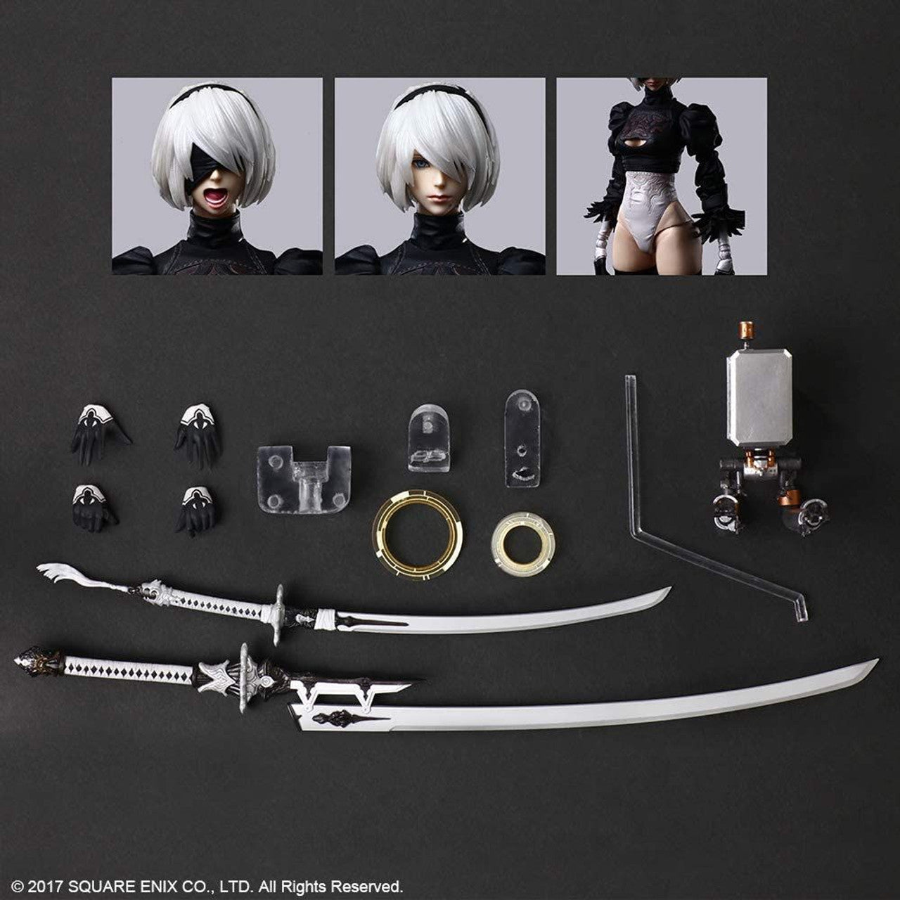 SQUARE ENIX NieR:Automata® PLAY ARTS KAI™ ACTION FIGURE 2B (YoRHa No. 2 Type B) Deluxe Ver.