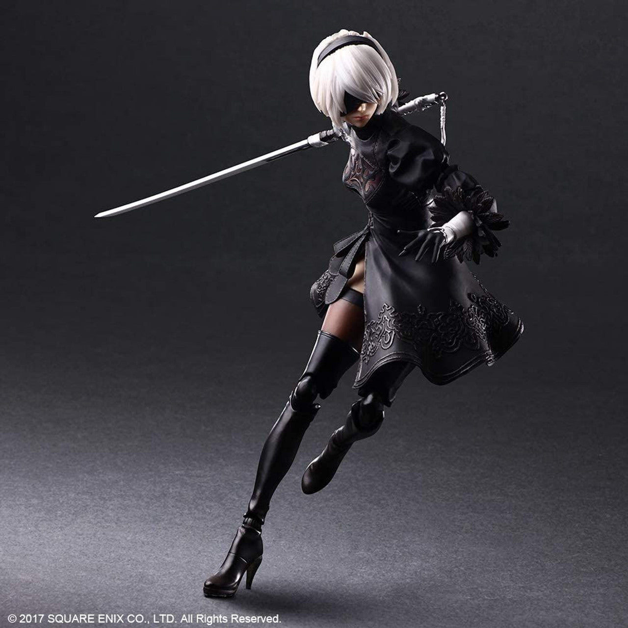 SQUARE ENIX NieR:Automata® PLAY ARTS KAI™ ACTION FIGURE 2B (YoRHa No. 2 Type B) Deluxe Ver.