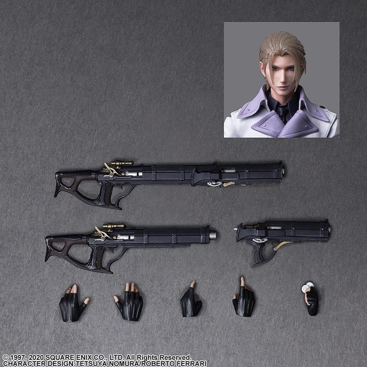 SQUARE ENIX FINAL FANTASY® VII REMAKE PLAY ARTS KAI™ Action Figure - RUFUS SHINRA