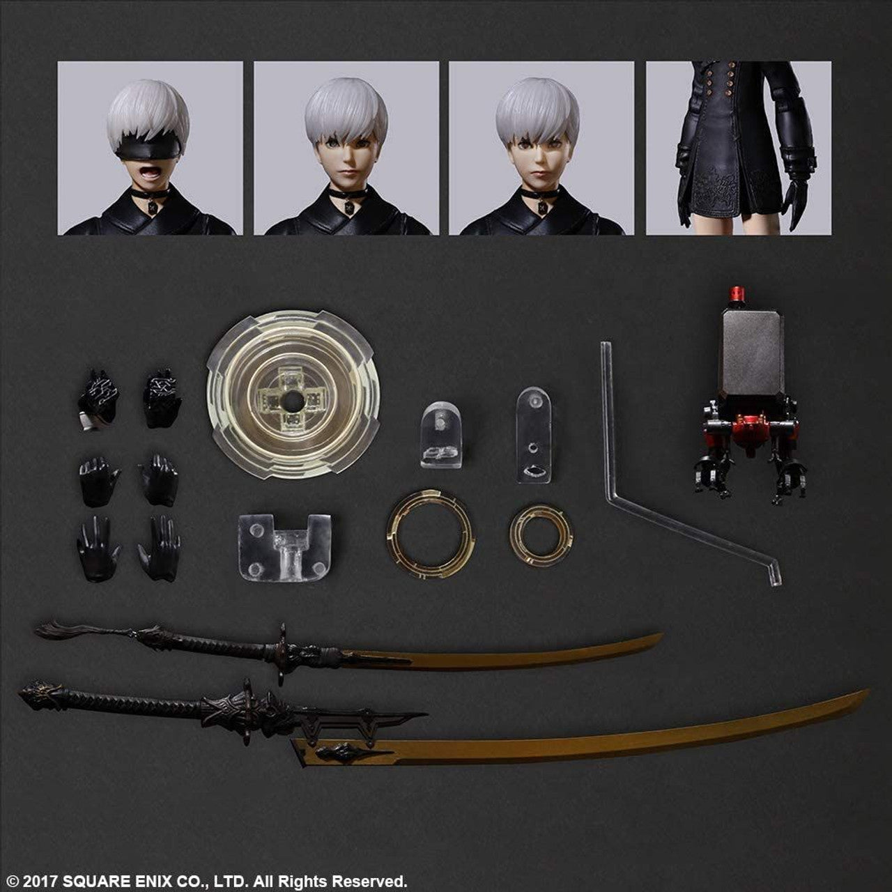 SQUARE ENIX NieR:Automata® PLAY ARTS KAI™ Action Figure - 9S (YoRHa No.9 Type S) DELUXE Ver.