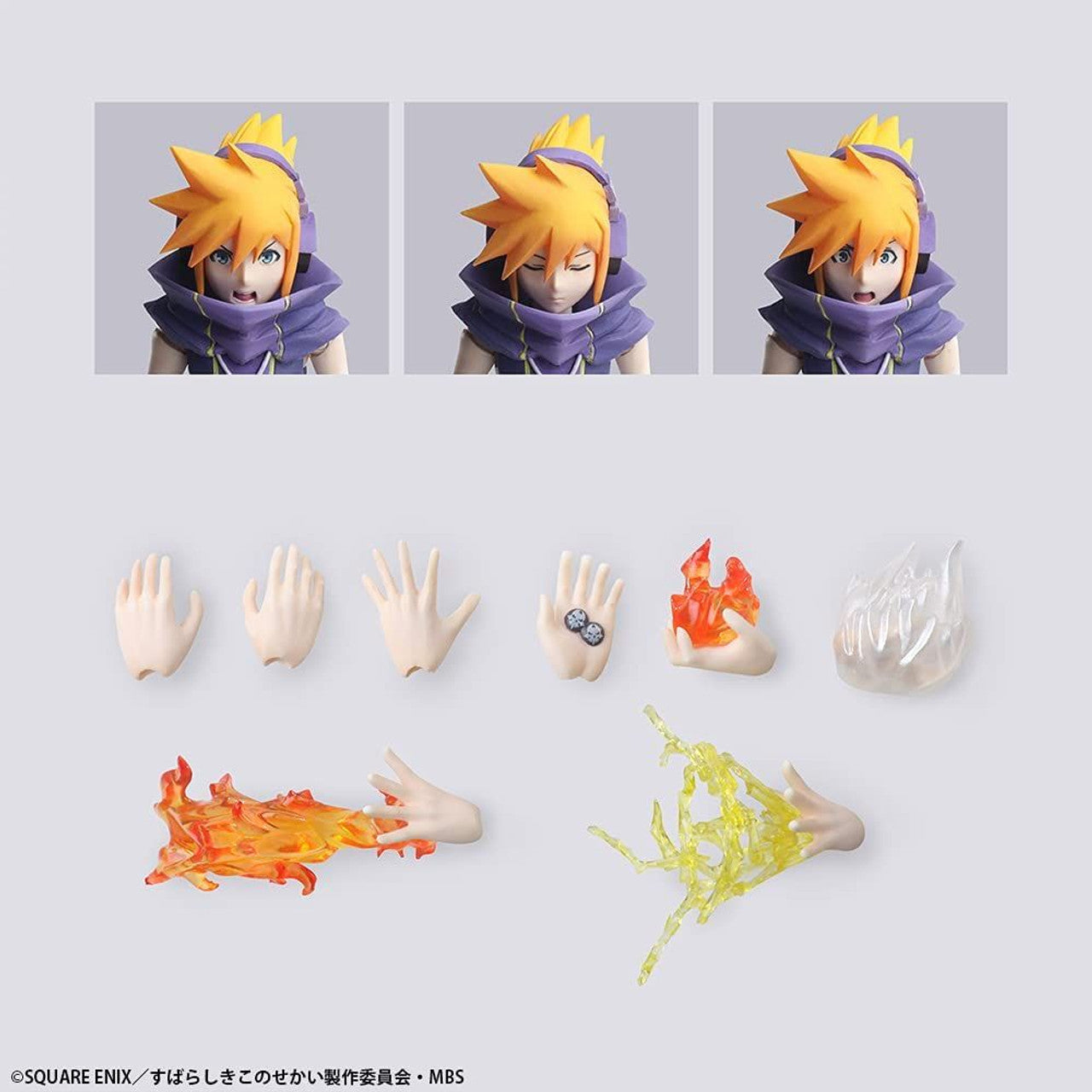 SQUARE ENIX The World Ends with You The Animation BRING ARTS™ Action Figure - NEKU SAKURABA