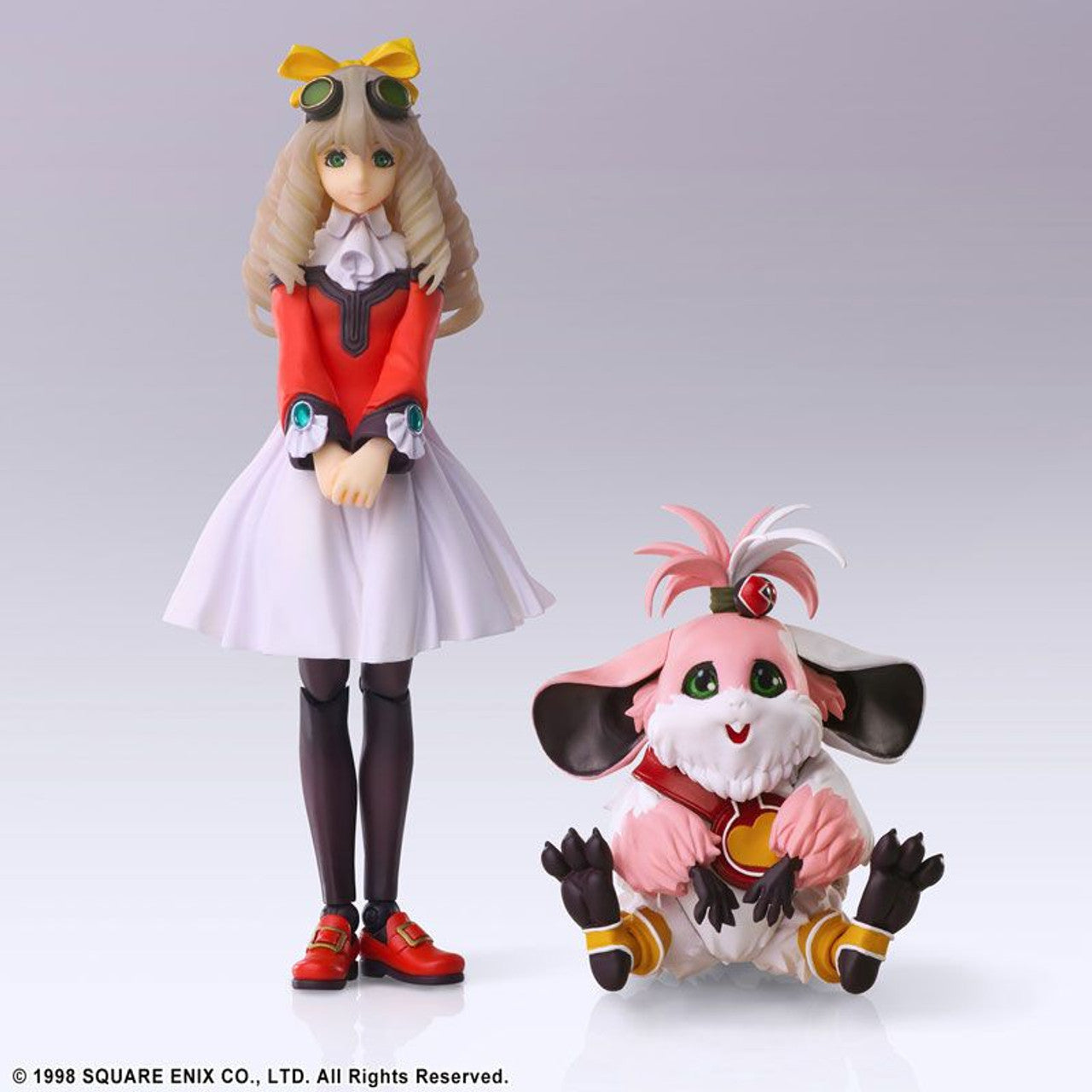 SQUARE ENIX XENOGEARS® BRING ARTS™ Action Figure- MARIA BALTHASAR & CHU-CHU