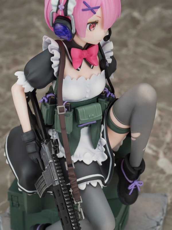 FURYU Corporation Re:ZERO -Starting Life in Another World- Ram Military ver. 1/7 Scale Figure