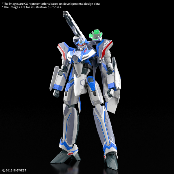 BANDAI HOBBY HG 1/100 VF-31J SIEGFRIED（HAYATE IMMELMANN USE） Deluxe Set(4573102691590)(4573102691590)