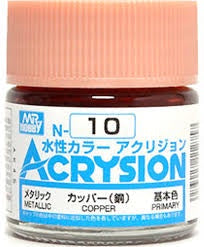 Mr Hobby Acrysion N10 - Copper (Metallic/Primary)